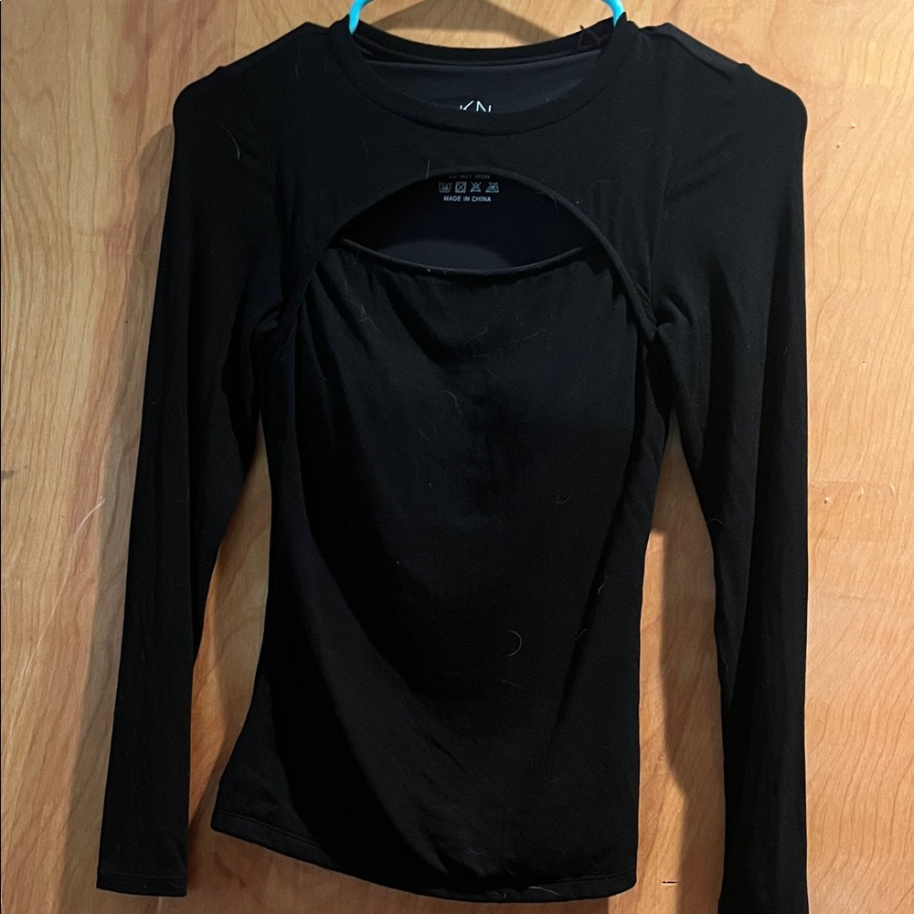 Klassy Network Black&red Long Sleeve Tops